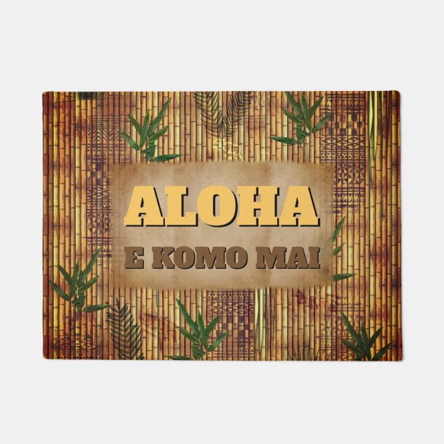 Tapete Aloha - E komo mai (Frente)