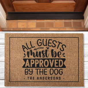 Tapete Amante de Cachorro Personalizado