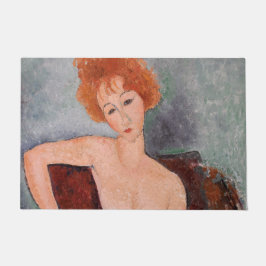 Tapete Amedeo Modigliani - Vestido da Noite Ruiva