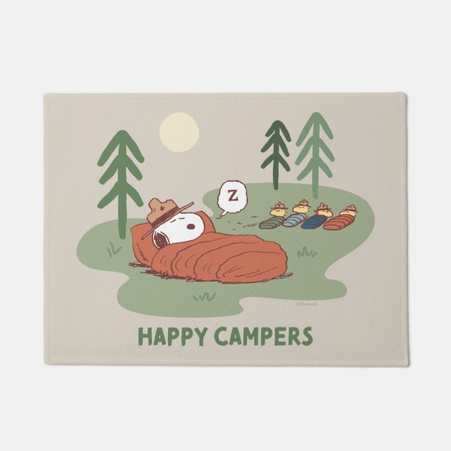 Tapete Amendoins | Campos De Esnoopia E De Estopa (Frente)