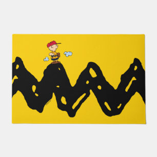 Tapete Amendoins Charlie Brown Baseball