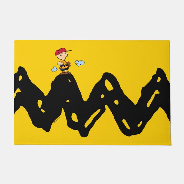 Tapete Amendoins | Charlie Brown Baseball (Frente)