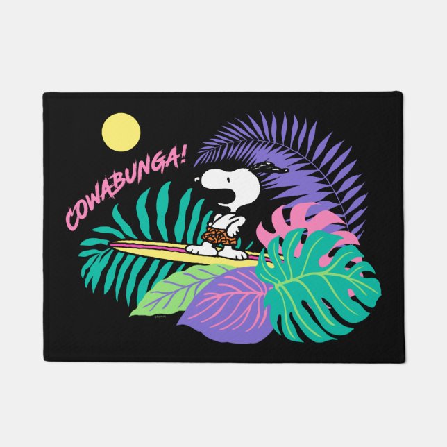 Tapete Amendoins | Cowabunga Snoopy (Frente)