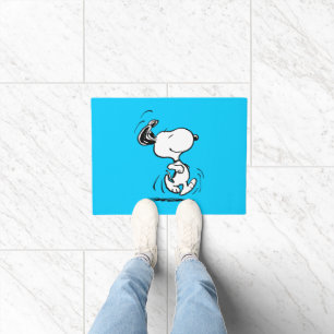 Tapete Amendoins Dança Feliz do Snoopy