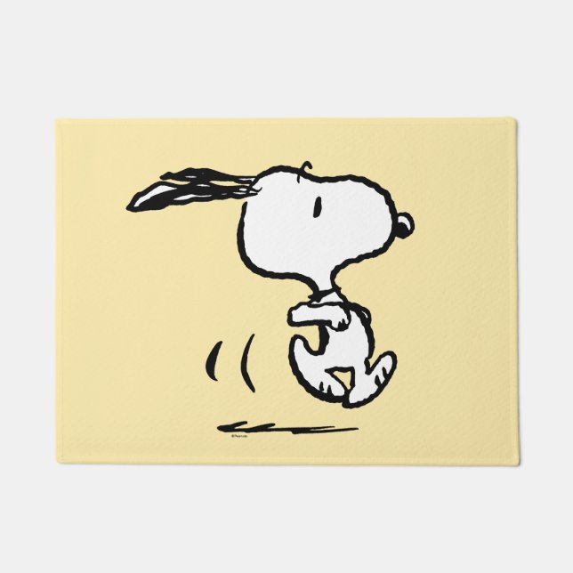 Tapete Amendoins | Snoopy Running (Frente)