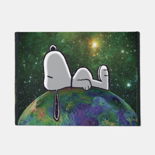 Tapete Amendoins   Snoopy Spacout