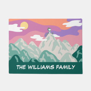 Tapete Amendoins   Snoopy & Troop Caminhando a Montanha