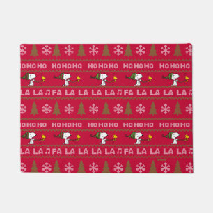 Tapete Amendoins Snoopy & Woodstock Christmas Sweater