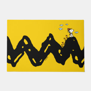 Tapete Amendoins Snoopy & Woodstock Scout Troop Hike
