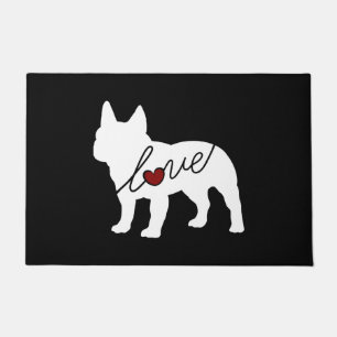 Tapete Amor do buldogue francês