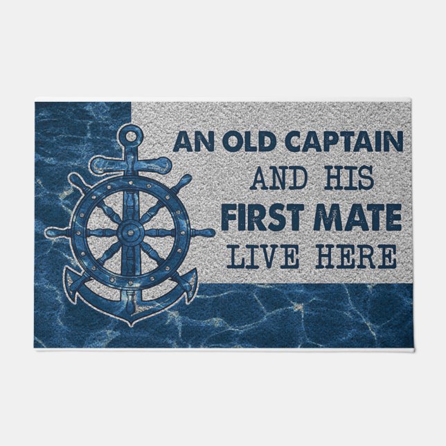 Tapete An Old Captain And His First Mate Live Here (Frente)