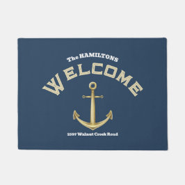 Tapete Anchor Custom Name and Text Nautical