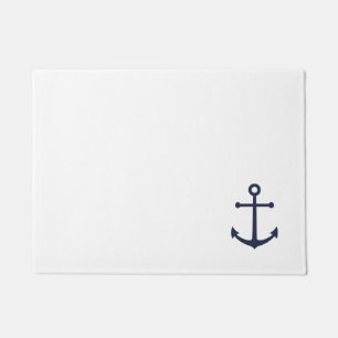 Tapete Âncora Azul Marinho Náutica