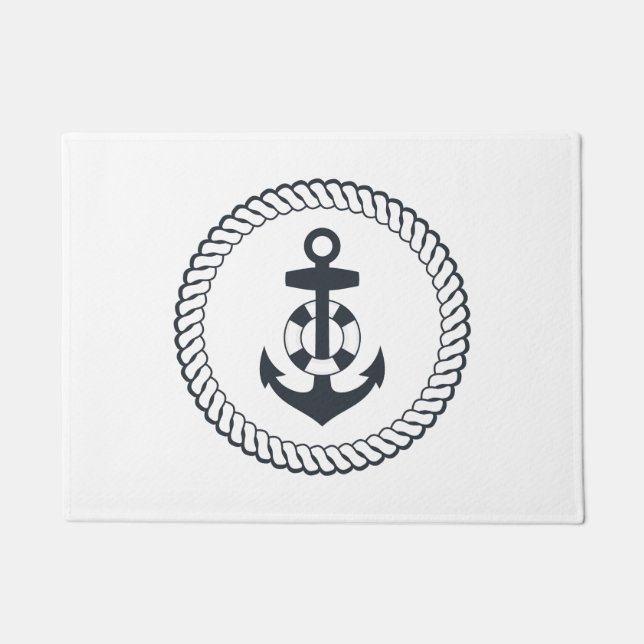 Tapete Âncora bonito (Frente)
