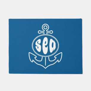 Tapete Âncora e o mar