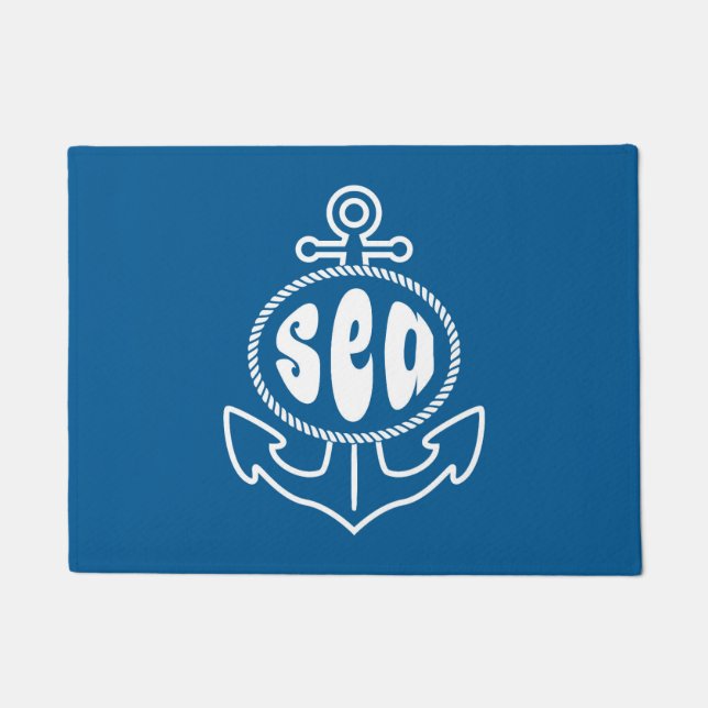 Tapete Âncora e o mar (Frente)