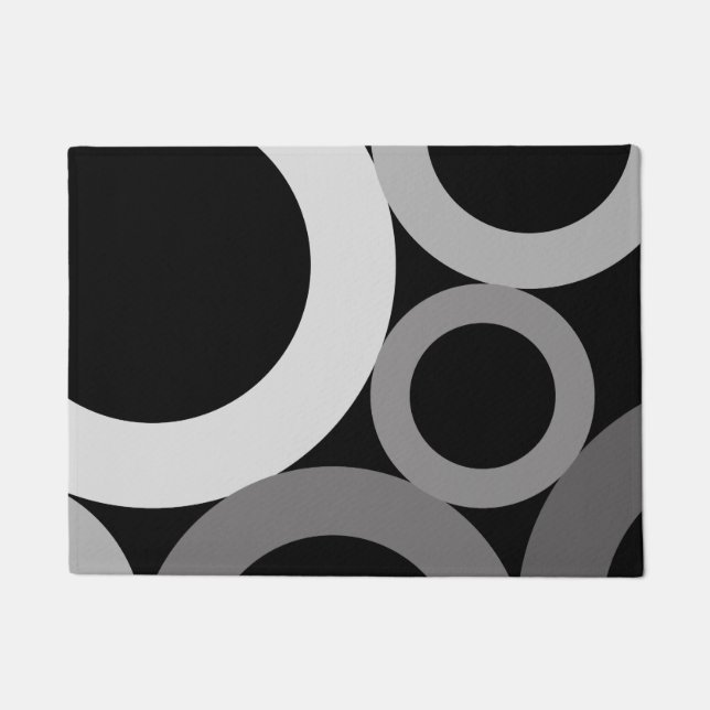 Tapete Anéis Modernos do meio século (Frente)