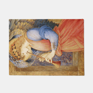 Tapete Angel Playing a Flageolet (por Edward Burne-Jones)
