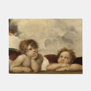 Tapete Angels Cherubs Raphael Santi Sistine Madonna Sweet