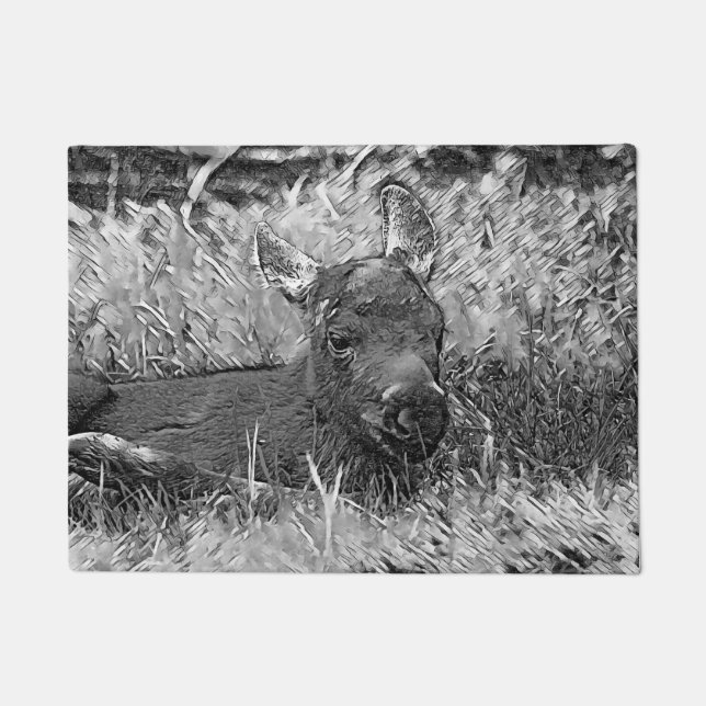 Tapete AnimalArtBW_Moose_001 (Frente)