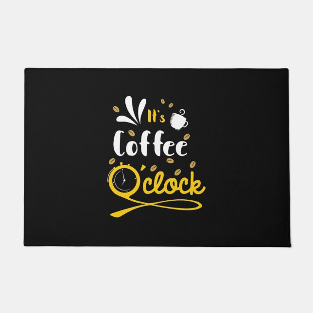 Tapete Aniversário Presente É Café Oclock (Frente)