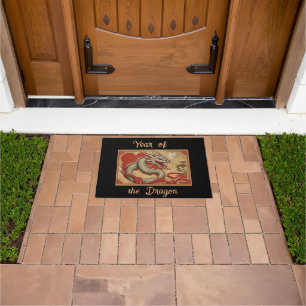 Tapete Ano do Dragão Doormat