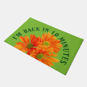 Tapete Apenas 3 Gerbera Daisy Blossoms + seu traseiro. &
