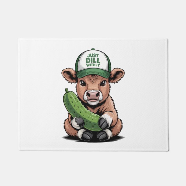 Tapete Apenas Morra Com Sua Vaca, Picada Engraçada (Frente)