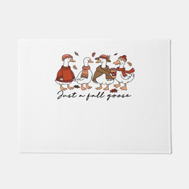 Tapete Apenas uma T-Shirt Clássica de Ganso Queda (Frente)