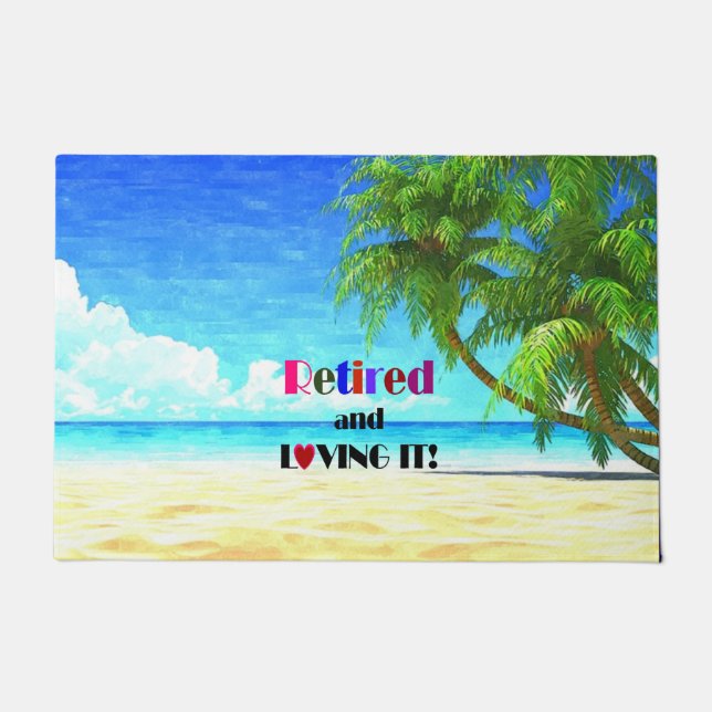 Tapete Aposentado e Adorando! (Frente)