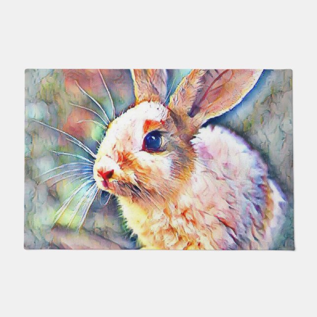 Tapete aquarell bunny (Frente)