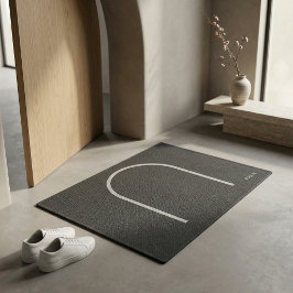 Tapete Architectural Muted Charcoal Grey Arch Modern Spa 