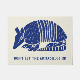 Tapete Armadillo Welcome Mat Personalizado Personalizado