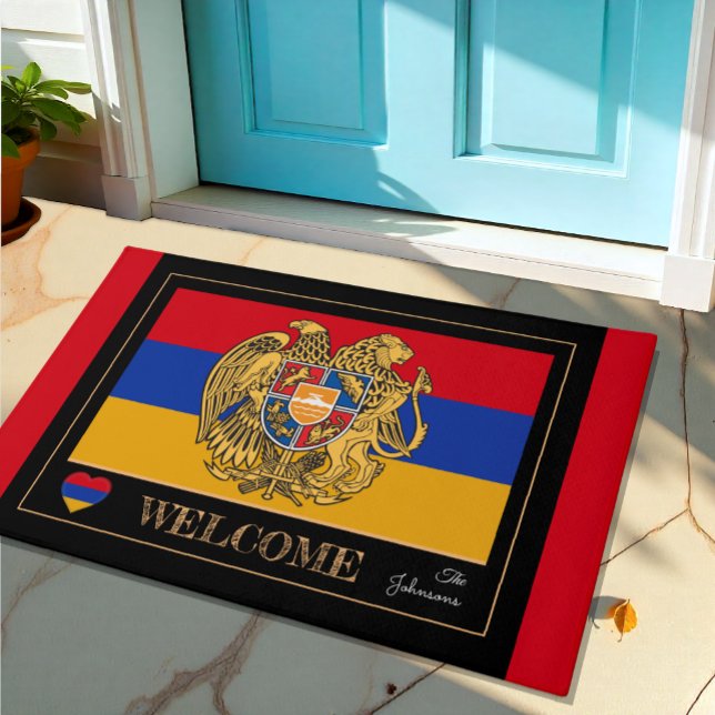 Tapete Armênia Emblem, armênio Flag mats /sport Bem-vindo (Criador carregado)
