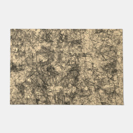 Tapete Arranhões em arranhões em um khaki ligeiramente vi