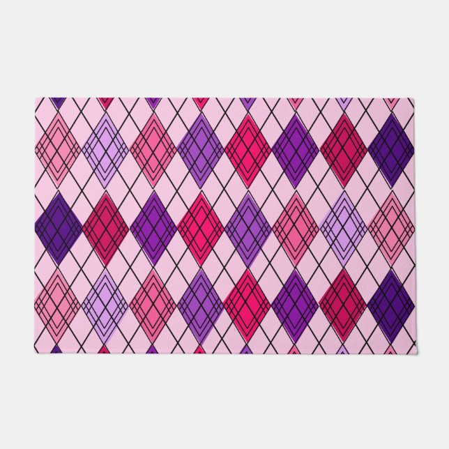 Tapete Art Deco Argyle  (Frente)