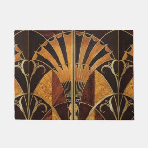 Tapete art Nouveau, art deco, vintage, multi-wood color,