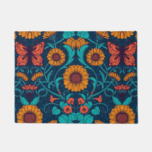 Tapete Art Nouveau daisies