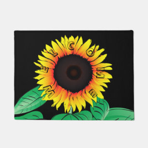 Tapete Art Sunflower - Bem-vindo