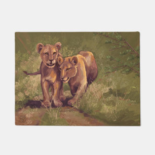 Tapete Arte de Leão Cubs