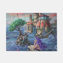 Tapete Arte do Castelo de Sereia