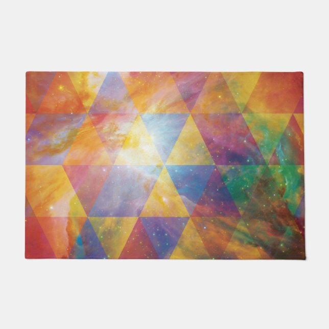 Tapete Arte Geométrica Galáxica (Frente)