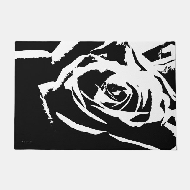 Tapete Arte Rosa posterizada (Frente)