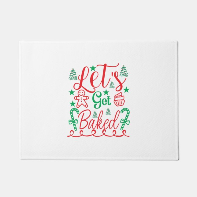 Tapete Arte Xmas Que Se Esfregue (Frente)