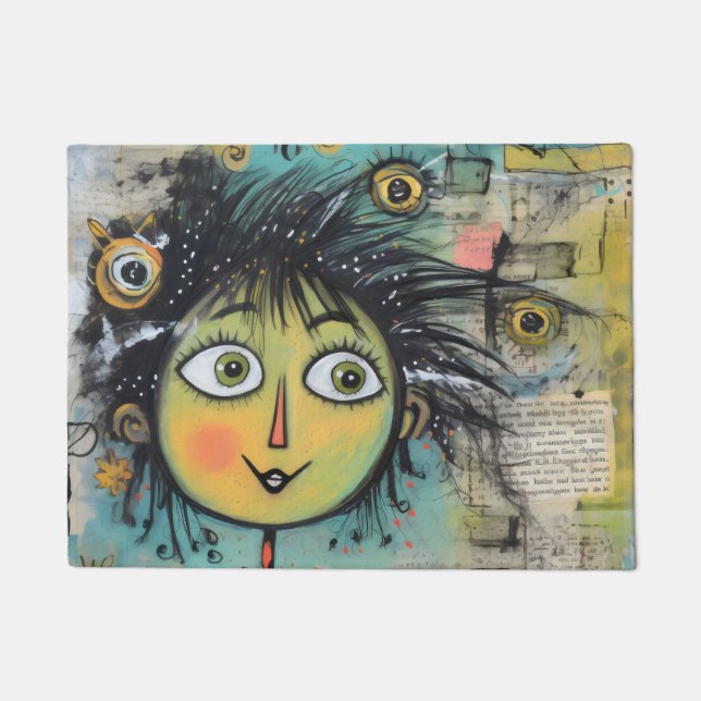 Tapete ArtLady 17 Encantada e angustiada (Frente)