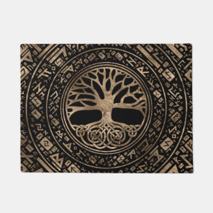 Tapete Árvore da vida - Padrão Runic de Yggdrasil
