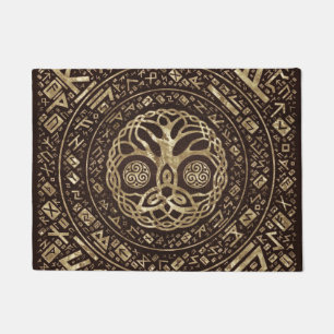 Tapete Árvore da vida - Yggdrasil com Trinity Knot