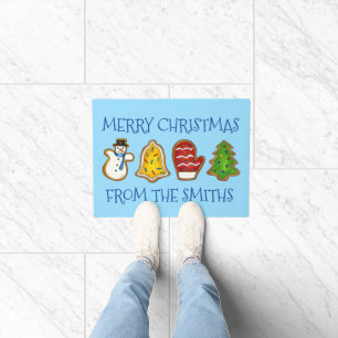 Tapete Árvore de Biscoito de Natal Personalizado