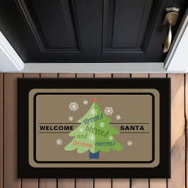 Tapete Árvore de Natal Estressado Abençoado Obsessivo