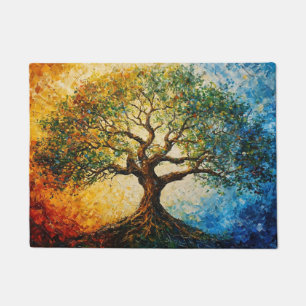 Tapete Árvore do Conhecimento - Pintura a óleo